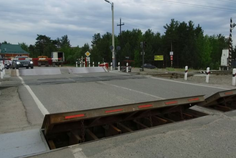 Устройства заграждения переезда (УЗП)